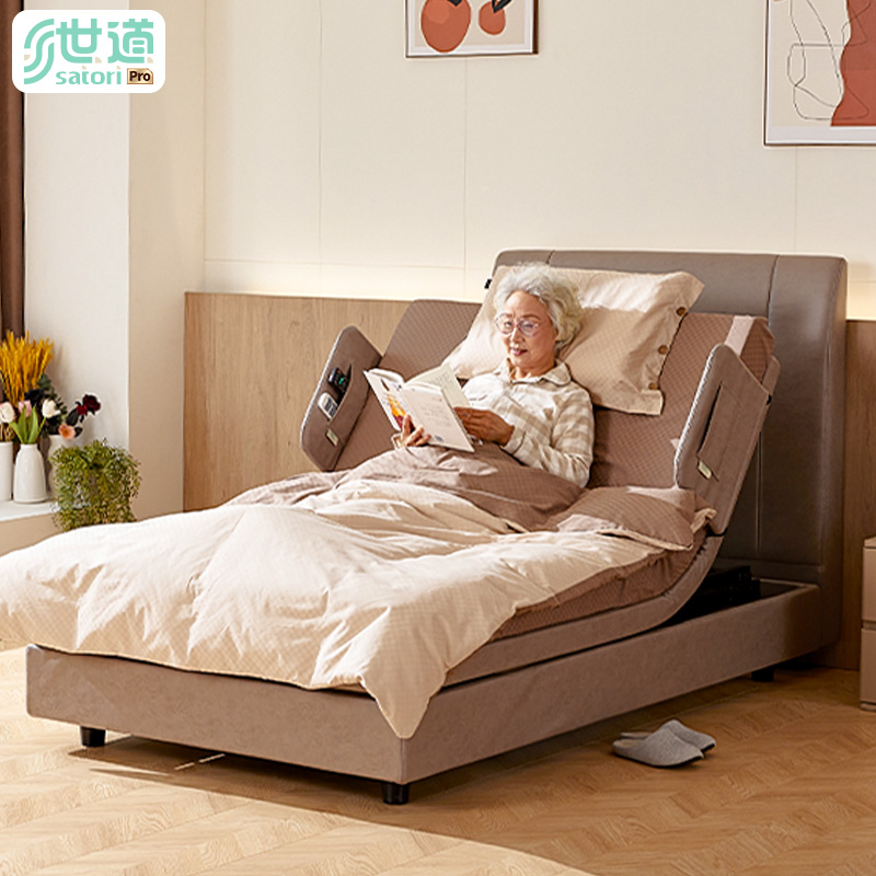 世道老人电动床弧形释缓更护腰
