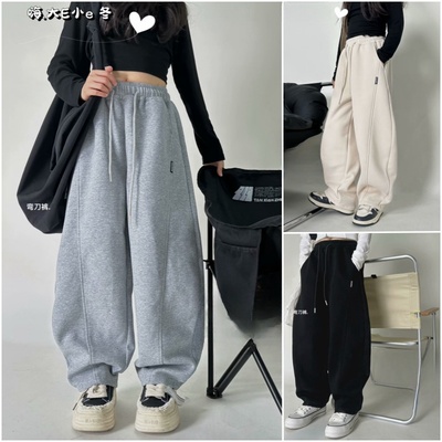 嗨大E小e长裤棉运动裤运动裤