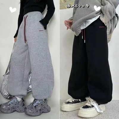 嗨大E小e长裤棉休闲裤运动裤