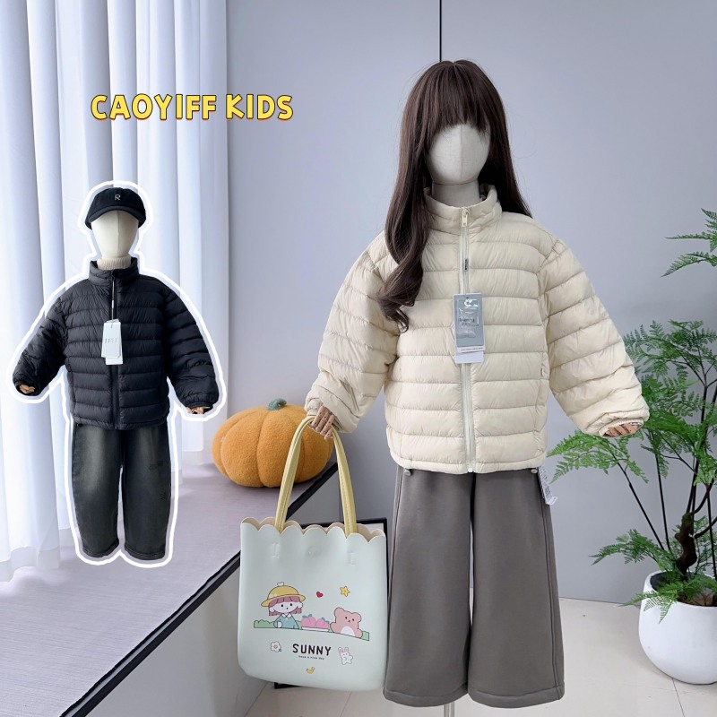啦芙莱常规轻薄男女童羽绒服外套