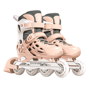 溜冰鞋女童轮滑鞋成人儿童女童男孩滑冰初学者全套装滑轮旱冰鞋