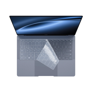 适用华为matebookxpro键盘膜2024微绒典藏版14.2英寸华为笔记本保护膜13s防尘套垫D16电脑屏幕贴膜钢化膜D15