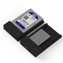 3.5英寸移动硬盘盒子USB3.0串口SATA串口接外置壳2.5笔记本台式 机