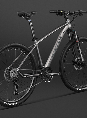 菲利普山地自行车成人上班代步男女新款青少年减震越野车变速单车