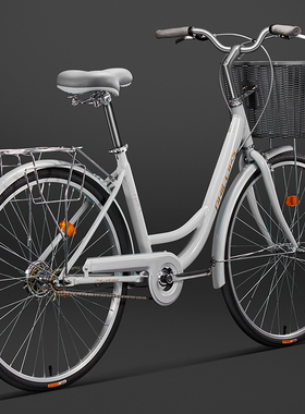 菲利普自行车女通勤轻便单车上班代步普通24寸26大学生男成人大人