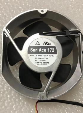 原装正品三洋 9GV5724P5H03 9SG5724A5D63 24V 高端设备散热风扇