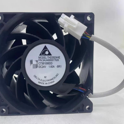 DELTA  THD0924HE 24V 1.6A  ABB变频器ACS880R3 11-15KW散热风扇