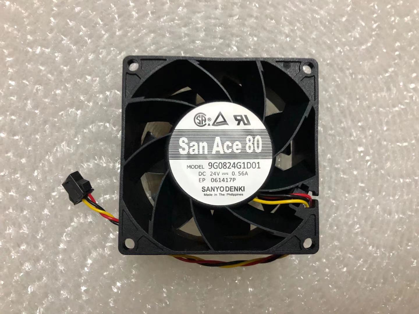 9G0824G1D01 9G0824G101 9G0824G102 24V 0.56A 3线原装SANYO风扇