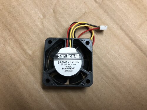 9A0412J7D07 4015 12V 0.11A 4cm双滚珠散热风扇40*40*15mm