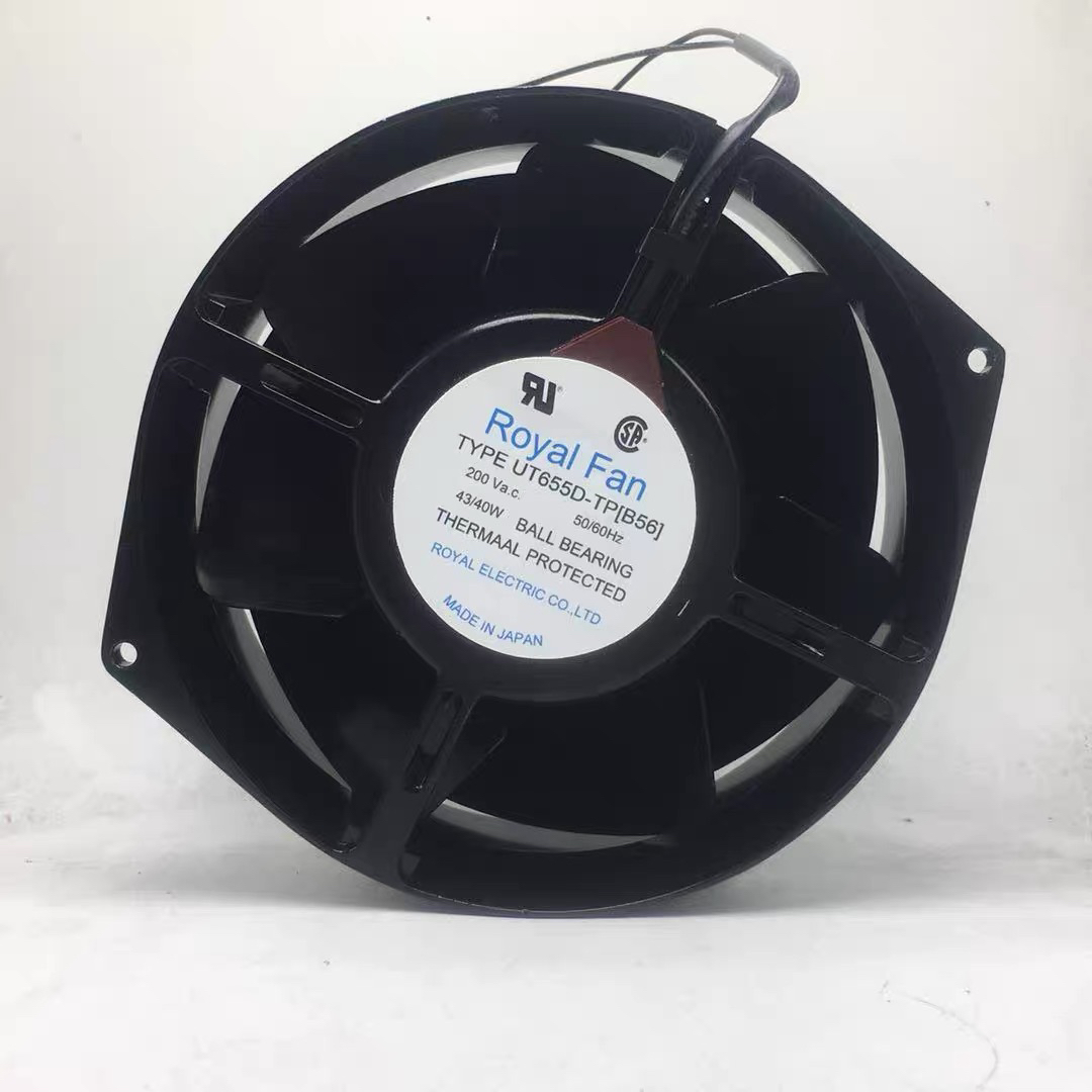 正品ROYAL FAN UT655D/UFM655D-TP(B56) 发那科伺服电机散热风扇