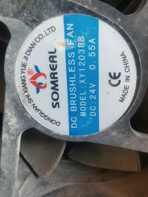 SOMREAL XY12038B 24V 0.55A 12CM 12038 电焊机变频器散热风扇