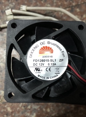12V直流无刷0.13A FD126015-SL1风扇FD1260-S3012C/S3112C/S1112C