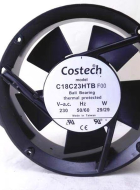 C18C23HTB原装Costech C18C23HTB F00 220V工控 17050 风扇17251