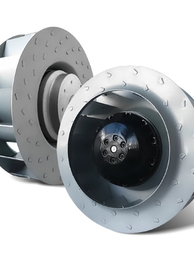 全新后倾式涡流离心风机全金属190/225/250/280 FLH2/3工业静音