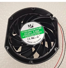 现货 F17251Z60D024F-FL200 DC24V 3.20A 大风力变频器散热风扇