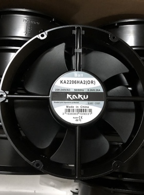 KA1806HA2 2072 AC220V耐高温散热轴流风机KA2509HA2 KA2206HA2