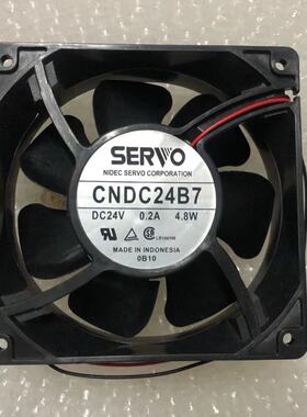 原装日本伺服 CNDC24B7/R 12038 24V 0.2A 4.8W 双滚珠散热风扇