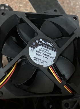 FBA09A24H 24V 0.17A 90*90*25MM 两线/三线 日本松下散热风扇