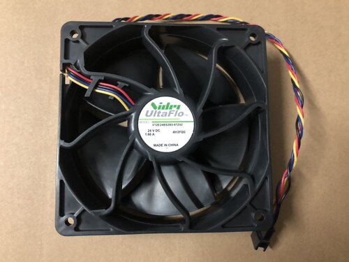 全新nide V12E24BS2B5-07A19 24V 1.66A 12cm V12E24BS2B5- 07Z02