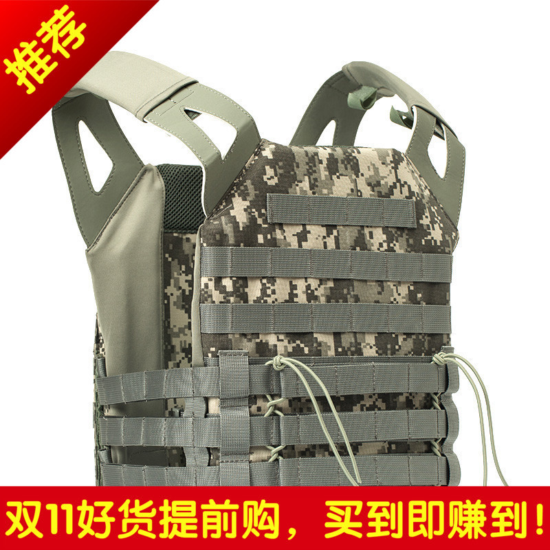 51783 战术背心男多功能马甲军迷户外防刺防弹服轻量化真人CS装备