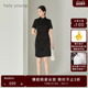 线上专享hply young24年夏季 高级气质旗袍连衣裙 新中式 新款 女装
