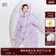 白鸭绒中长款 灯芯绒羽绒服女外套 HPLY荷比俪冬季 新款 反季 直降