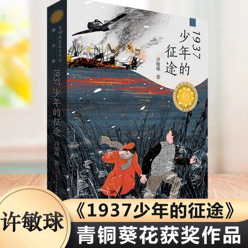 1937少年的征途 许敏球著 青铜葵花获奖作品儿童文学小说 聂震宁王泉根林文宝徐坤李洱联袂推荐三年级四年级五年级小学生推荐阅读K