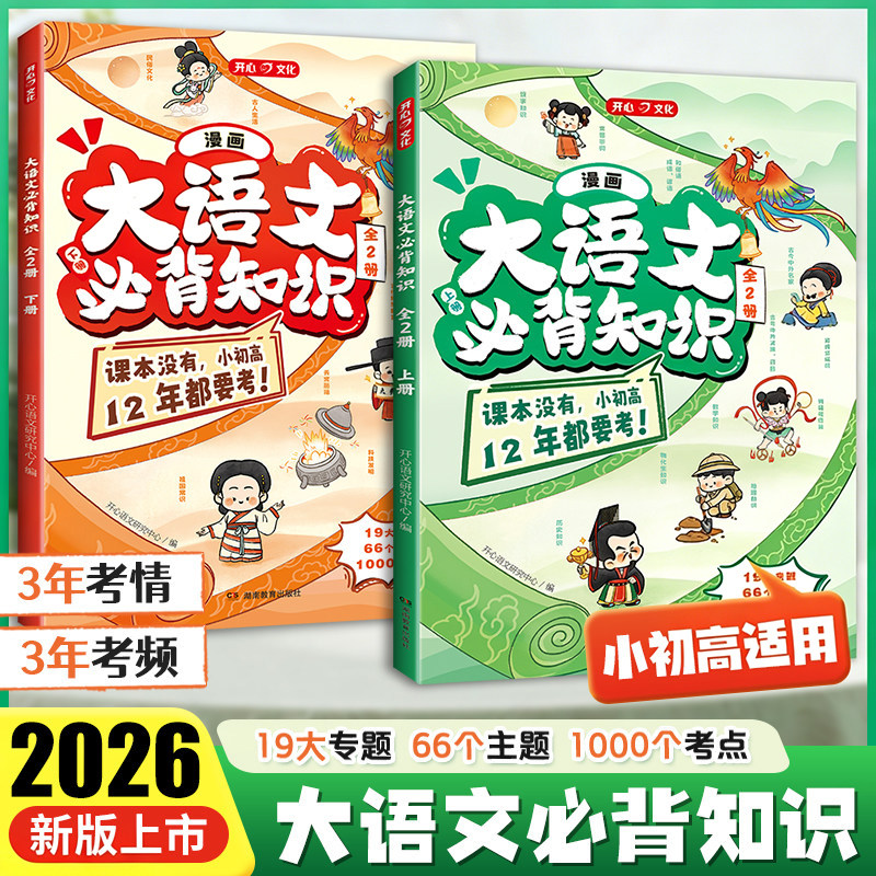 开心初中必背百科常识图片