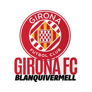 西甲赫罗纳足球迷队服吉罗纳队反光摩托车汽车贴纸车门身后玻璃贴