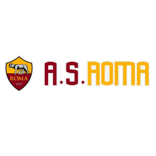 罗马队意甲红狼托蒂穆里尼奥足球迷反光汽车贴纸车门身贴后玻璃贴