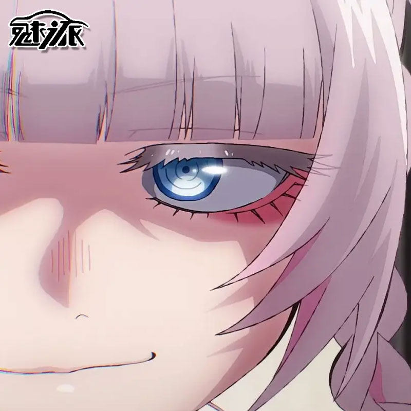 彻夜之歌七草荠二次元卡通实习新手文字反光汽车贴纸车身后玻璃贴