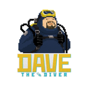 潜水员戴夫DAVE像素steam游戏周边反光摩托汽车贴纸车身后玻璃贴