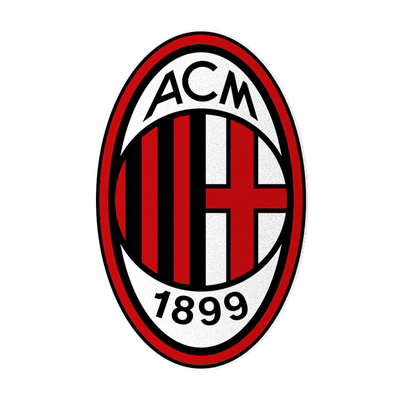 意甲国际米兰AC米兰罗马反光车贴
