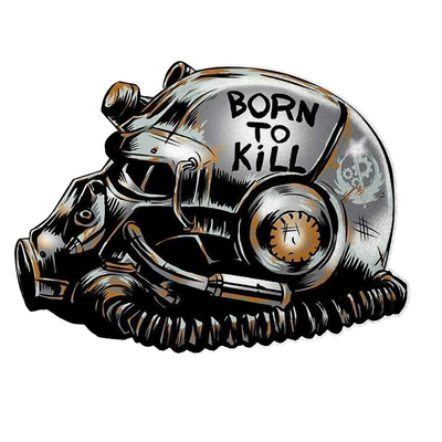 fallout辐射4游戏美剧反光车贴