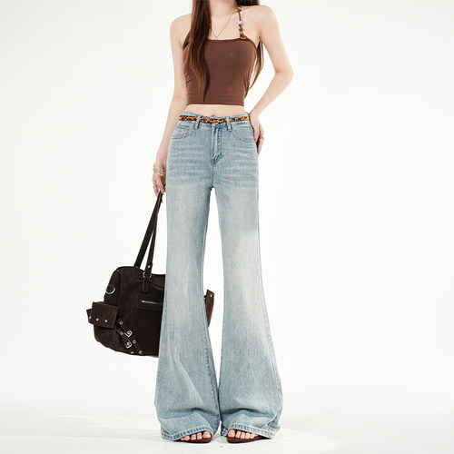 【Gentle】甜美小姐风｜曲线魅力｜显瘦高腰微喇叭裤  常规&加长