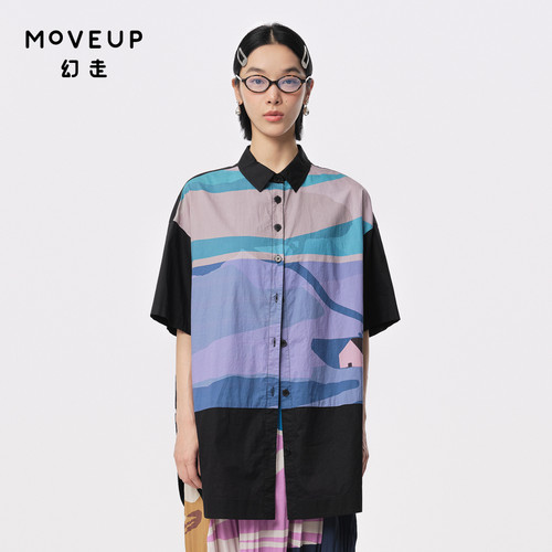 绣花Moveup幻走趣味单排多扣