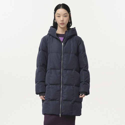 高领 连帽 口袋