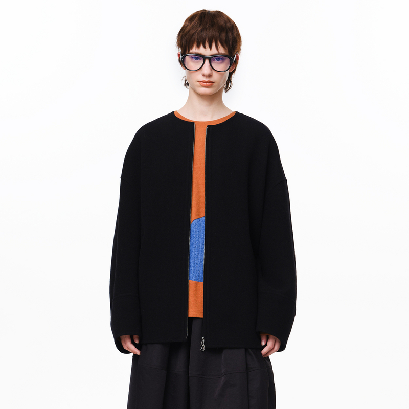 斜插袋、轻盈、羊毛