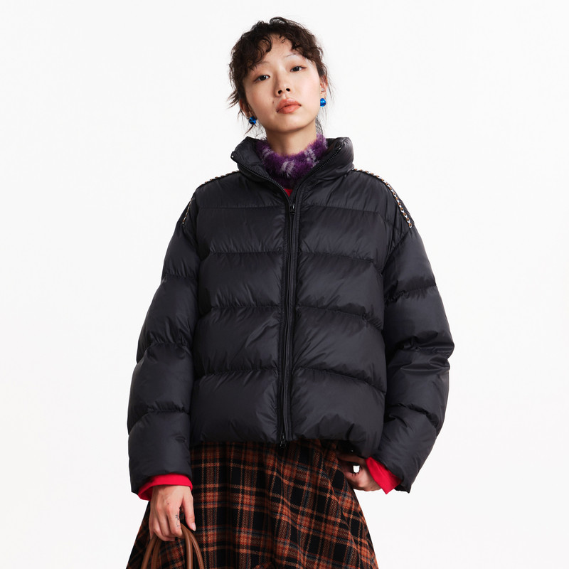 撞色织带、口袋、抽丈根