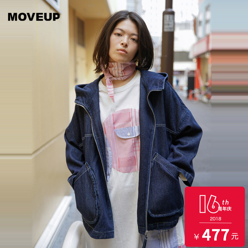 MOVEUP»Ã×ß2018Å®×°´º¼¾Ð¿î Á¬Ã±ÀÁ´Ìù´ü¹¤×°·çÐÝÏж̿îÍâÌ×