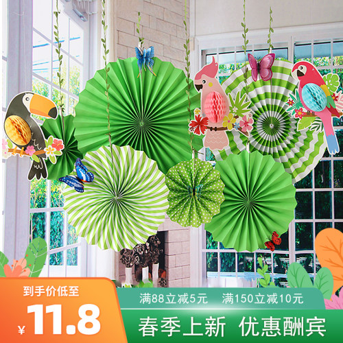 春天主题装饰幼儿园植物角吊饰