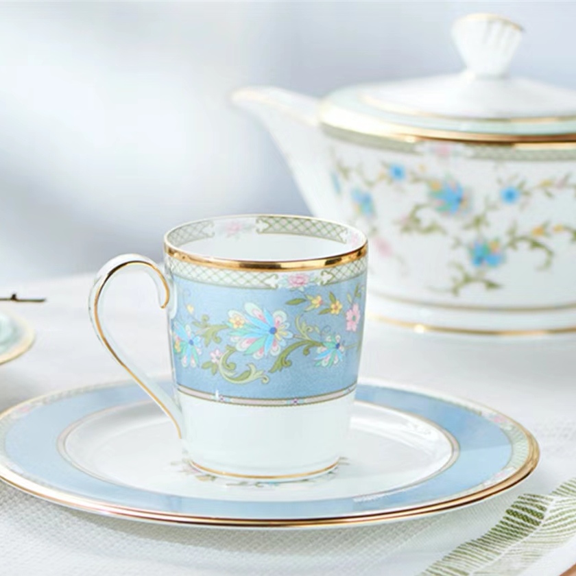 日本则武吉野樱花骨瓷马克杯