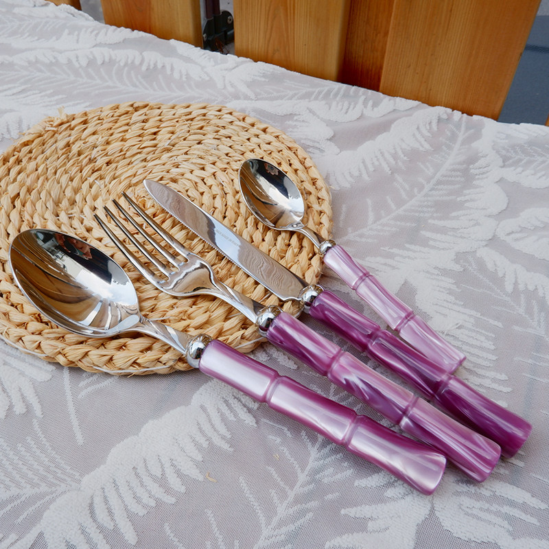 意大利Rivadossi竹节系列刀叉勺