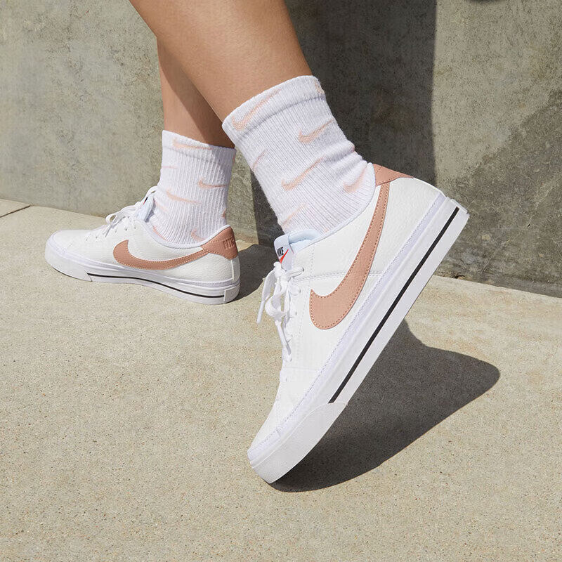 NIKE耐克女运动鞋经典低帮滑板鞋舒适透气轻便休闲鞋 DH3161-103,运动鞋new,板鞋,淘宝优惠券,粉丝福利购,淘宝优惠卷