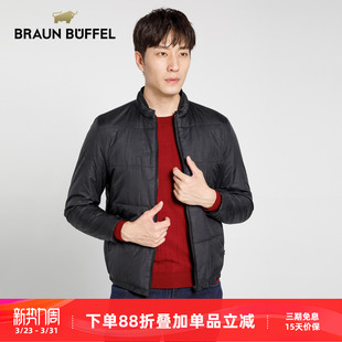 BUFFEL 棉服外套轻薄可内穿搭保暖上装 布兰施秋季 男士 款 BRAUN