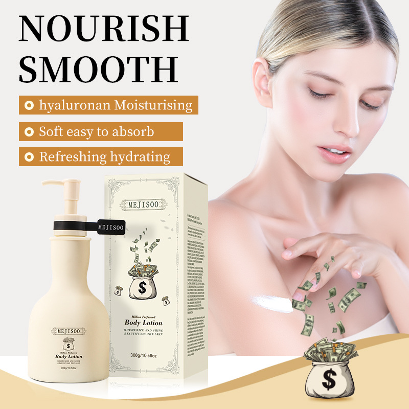 外贸跨境亚马逊PERFUMED BODY LOTION百万香氛保湿润肤身体乳300g