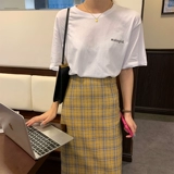 Хлопковая осенняя летняя футболка, градиент