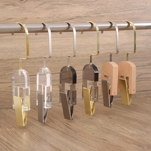 衣帽夹装饰搭配女装店展示挂钩