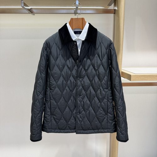 博斯绅威秋冬男装商务棉服外套