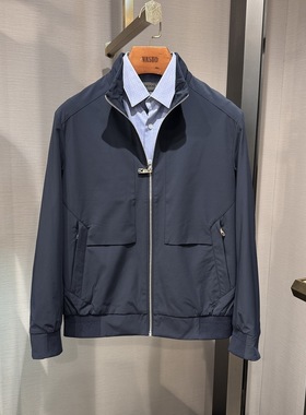 华斯度VASTO男装秋冬款休闲立领夹克外套22E081206吊牌正品2986
